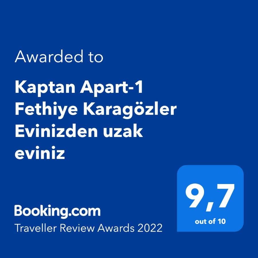 Kaptan Apart-1 Fethiye Karagozler Evinizden Uzak Eviniz Apartamento Exterior foto